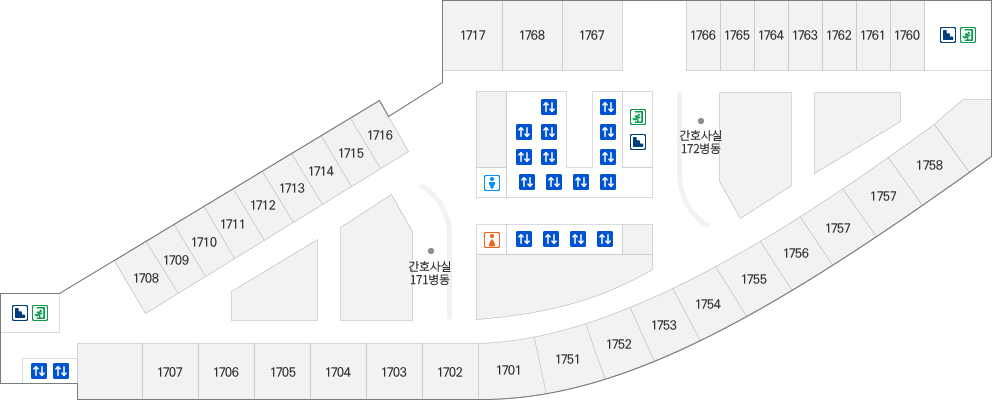 17층 원내 위치도